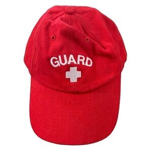 The Life Guard Store Life Guard red hat, adjustable